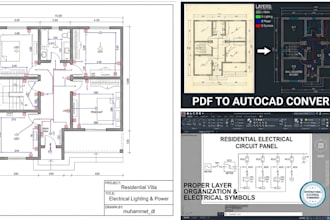 create electrical drawings in autocad