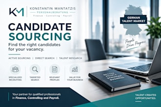 source qualified candidates for your open position