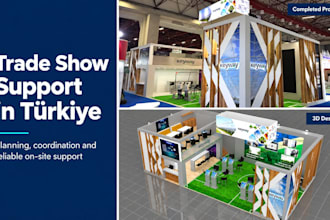manage your trade show participation in türkiye