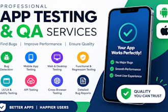 l test your mobile app for bugs errors and usability