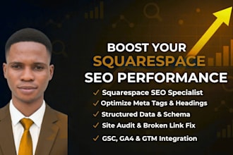 optimize squarespace website for SEO, speed and google ranking