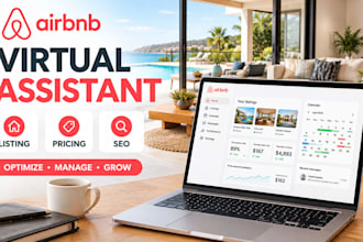 be your airbnb virtual assistant do airbnb listing  airbnb pricing  airbnb SEO