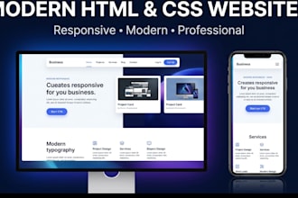 create modern polished websites