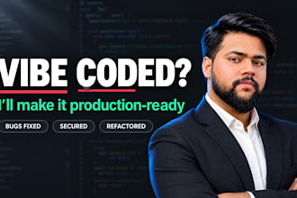 fix, clean up and refactor your ai generated vibe coded app