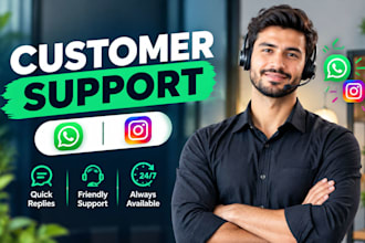 handle your business whatsapp instagram customer support