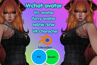 vrchat avatar vrc avatar nsfw avatar vrc model anime avatar vriod avatar