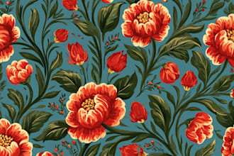 design any kind of textile plaid seamless pattern