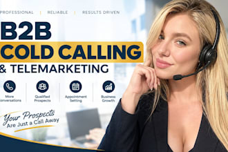 cold calling lead generation appointment setting telemarketing b2b cold calling