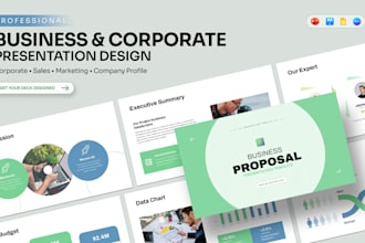 design business and corporate powerpoint presentations