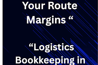 do logistics accounting and route margin tracking in xero