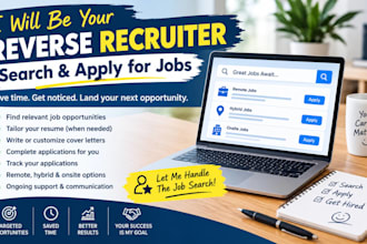 be your reverse recruiter, search and apply for jobs