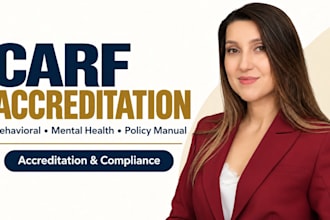 write carf accreditation behavioral and mental health policy procedure manual