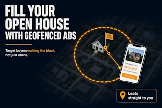 run ads for your open house and real estate listings