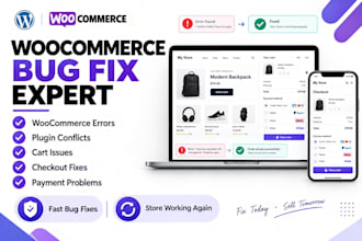 fix woocommerce errors bugs plugin cart checkout and payment issues