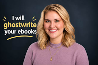 be your amazon kdp ghost writer, ebook ghostwriter, non fiction ghostwriter