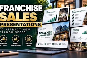 design franchise sales presentations to attract new franchisees
