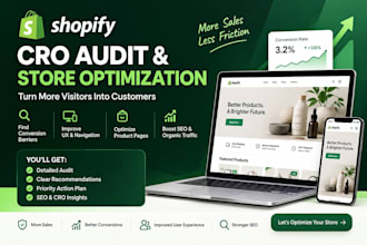 audit your shopify conversion rate cro audit shopify SEO audit