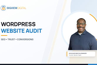 audit your wordpress website for SEO, trust and conversions