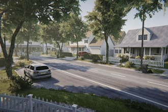 create 3d game environment, unity level design, landscape scene, terrain and map