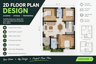 draw accurate 2d floor plans, house layouts, and architectural plans