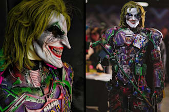 create custom eva foam cosplay armor for halloween conventions and events
