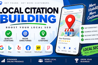 build high quality local citations to improve your local SEO rankings