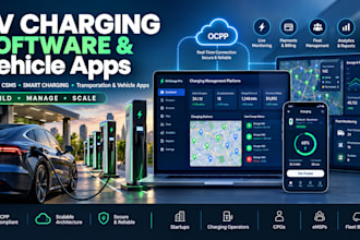 build evcharging app, ev charging management platform and ocpp charging software