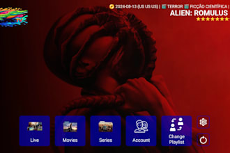 develop custom iptv app player for web player, android, IOS, smart tv vod ott