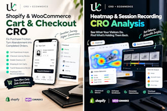 analyze shopify heatmaps hotjar clarity and session recordings for cro