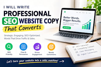 write professional seo website copy that coverts