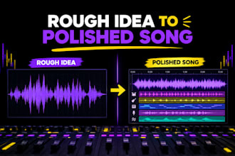 ai songs and stems into polished video ready music