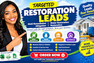 generate mold remediation water restoration mitigation restoration leads