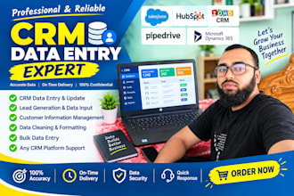 do CRM data entry expert