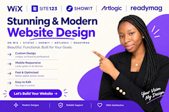 design wix site123 showit artlogic zyro nicepage pixieset pixpa readymag website