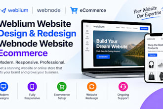 do weblium website design weblium website redesign webnode website ecommerce
