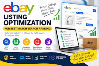 optimize ebay listings for best match search ranking