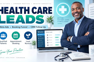 generate health care leads healthcare leads medical clinic meta ads funnel