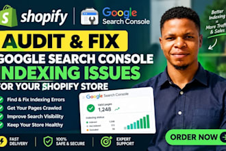 audit and fix google search console indexing issues for your shopify store