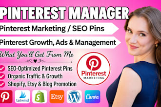 be pinterest manager for marketing, seo pins, chatgpt ads