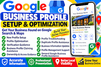 setup verified google my business profile for your business gmb profile creation