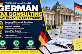 provide german tax consulting, vat, payroll and tax returns