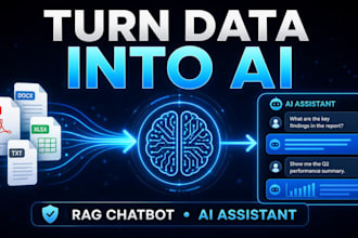 build custom rag ai chatbot, ai assistant, ai agent and knowledge base