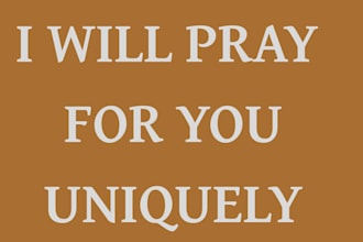 pray for you faithfully