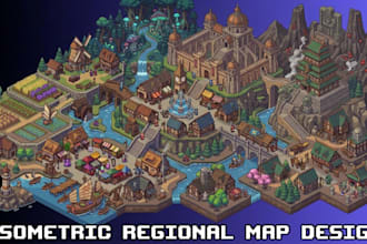 create isometric pixel art tileset pixel tilemap game asset rpg game background