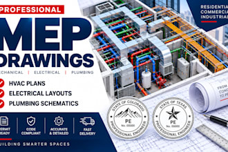 convert sketch to cad and redraw floor plan to architecture blueprint