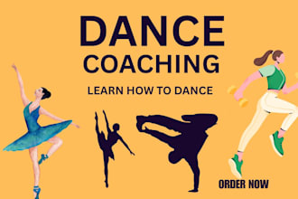 teach you afrobeats, hip hop, and freestyle dance in live video lessons