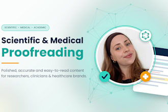 proofread and edit your scientific or medical document