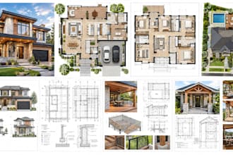 draft architectural floor plan construction permit blueprint patio, porch, deck