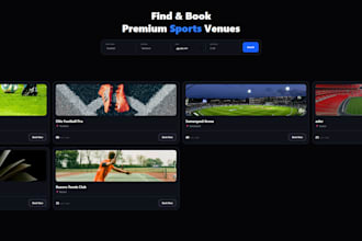 create a modern responsive frontend website