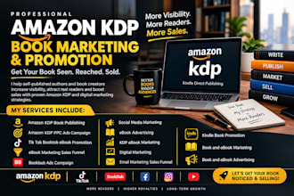 amazon KDP ads book publishing tik tok booktok ebook promotion ebook marketing